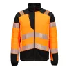 Portwest T170 PW3 Hi-Vis Hybrid Baffle kabát narancs-fekete