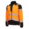Portwest T170 PW3 Hi-Vis Hybrid Baffle kabát narancs-fekete