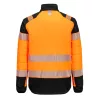 Portwest T170 PW3 Hi-Vis Hybrid Baffle kabát narancs-fekete