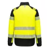 Portwest T170 PW3 Hi-Vis Hybrid Baffle kabát sárga-fekete
