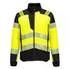 Portwest T170 PW3 Hi-Vis Hybrid Baffle kabát sárga-fekete