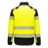 Portwest T170 PW3 Hi-Vis Hybrid Baffle kabát sárga-fekete