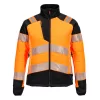 Portwest T171 PW3 Hi-Vis Női Hybrid Baffle kabát narancs-fekete