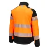 Portwest T171 PW3 Hi-Vis Női Hybrid Baffle kabát narancs-fekete