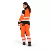 Portwest T171 PW3 Hi-Vis Női Hybrid Baffle kabát narancs-fekete