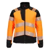 Portwest T171 PW3 Hi-Vis Női Hybrid Baffle kabát narancs-fekete