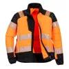 Portwest T171 PW3 Hi-Vis Női Hybrid Baffle kabát narancs-fekete