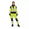 Portwest T171 PW3 Hi-Vis Női Hybrid Baffle kabát sárga-fekete