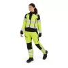 Portwest T171 PW3 Hi-Vis Női Hybrid Baffle kabát sárga-fekete