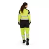 Portwest T171 PW3 Hi-Vis Női Hybrid Baffle kabát sárga-fekete