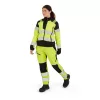 Portwest T171 PW3 Hi-Vis Női Hybrid Baffle kabát sárga-fekete