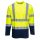 Portwest T172 PW3 Hi-Vis 1/4 cipzáras pulóver narancs-fekete