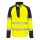 Portwest T172 PW3 Hi-Vis 1/4 cipzáras pulóver sárga-fekete