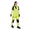 Portwest T173 PW3 Hi-Vis női 1/4 cipzáras pulóver sárga-fekete