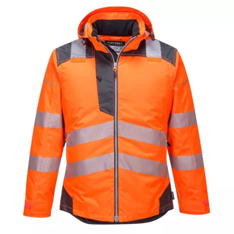 Portwest T400 Vision Hi-Vis télikabát narancs-szürke