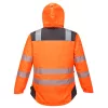 Portwest T400 Vision Hi-Vis télikabát narancs-szürke
