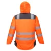 Portwest T400 Vision Hi-Vis télikabát narancs-szürke