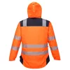 Portwest T400 Vision Hi-Vis télikabát narancs-tengerészkék