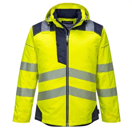 Portwest T400 Vision Hi-Vis télikabát sárga-tengerészkék