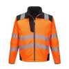 Portwest T402 Vision Hi-Vis softshell kabát narancs-fekete