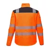 Portwest T402 Vision Hi-Vis softshell kabát narancs-fekete