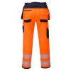 Portwest T501 Vision Hi-Vis nadrág narancs-tengerészkék
