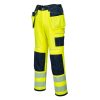 Portwest T501 Vision Hi-Vis nadrág sárga-tengerészkék