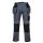Portwest T602 PW3 lengőzsebes munkanadrág szürke-fekete