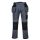 Portwest T602 PW3 lengőzsebes munkanadrág szürke-fekete