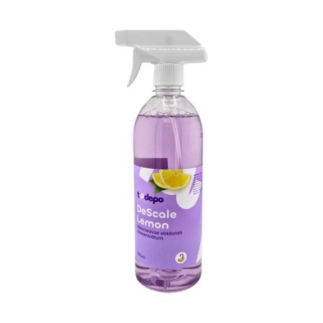 T-Depo DeScale Lemon citromsavas vízkőoldó koncentrátum spray 750ml