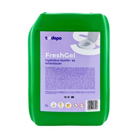 T-Depo FreshGel fertőtlenítő tisztító- és fehérítőszer 5L