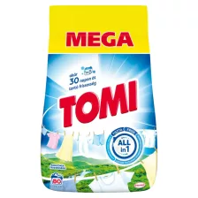   Tomi Amazónia Frissessége mosópor fehér ruhákhoz - 80 mosás 4kg