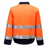 Portwest TX70 Madrid Hi-Vis kabát narancs-tengerészkék