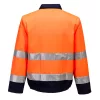 Portwest TX70 Madrid Hi-Vis kabát narancs-tengerészkék