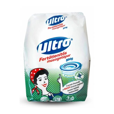 Ultra fertőtlenítő hatású mosogatópor 500g