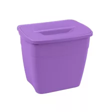 Koala konyhai akasztós szemetes fedéllel Lila 6L