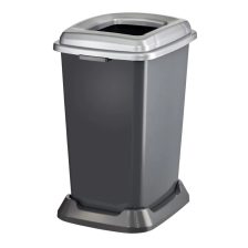 Szelektív hulladékgyűjtő szemetes Antracit-Szürke 50L