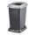 Szelektív hulladékgyűjtő szemetes Antracit-Szürke 50L