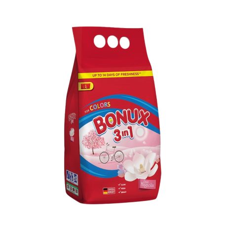 Bonux Professional mosópor 3in1 colors Pure Magnolia 4,68kg 72 mosás