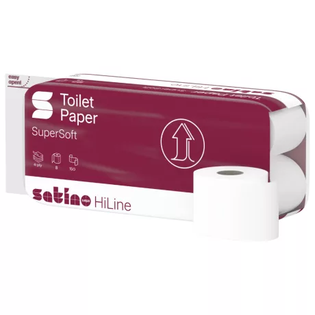 Satino by Wepa HiLine Hybrid kistekercses toalettpapír - 4 rétegű, 8 tekercs