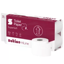  Satino by Wepa HiLine Cotton kistekercses toalettpapír - 4 rétegű, 8 tekercs