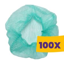   Mercator Opero nővérsapka - harmónika, flíz, körgumis, zöld 100db