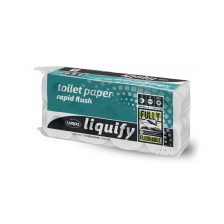   Wepa Liquify vízben oldódó WC papír - 3 rétegű, 8 tekercs