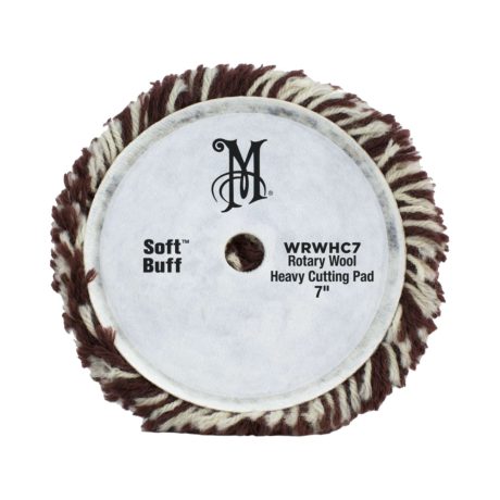 Meguiar's Rotary Wool Heavy Cutting Pad extra vágó gyapjú polírozó korong 175 mm