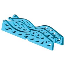 WizKid Current légfrissítő gumilap Tiszta illat 6db