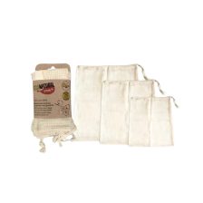   YORK környezetbarát pamut zacskó "ECO NATURAL" 3db